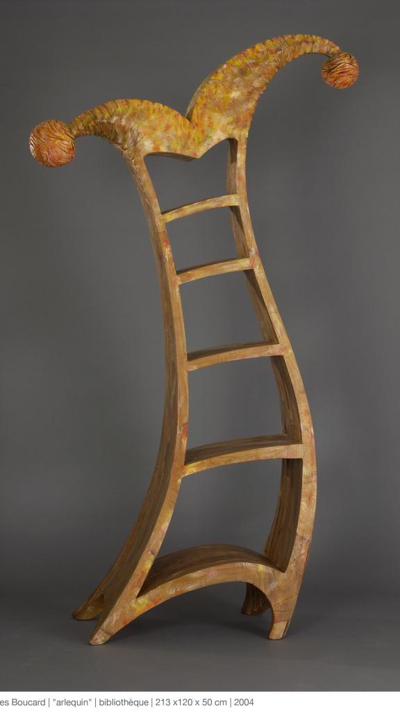 "arlequin" | bibliothèque | 213 x 120 x 50 cm | 2004